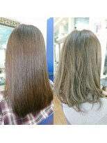 ヘアサロン スリーク(Hair Salon Sleek) 暖色系カラー×寒色系カラー