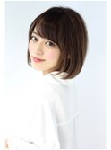 さらっと可愛いナチュラルボブ