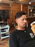 メンズ限定◆【炭酸クレンジング特典】カット＋パーマ＋ミルボンTR+眉カット