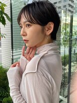 ディーエックス ウエスト(Dxxxx WEST)&nbsp;シースルーショート　ボブ/カット/イルミナカラー/顔周りカット