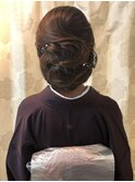 《着物ヘア》和髪