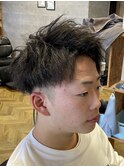 フェード+きつめツイスト