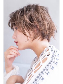 アルテ(ARTE) [ARTE表参道/青山]モテミディアム×ブリーチなし透明感カラー