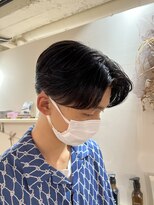 グラスバイネオリーブ 大倉山駅前店(grace by neolive)&nbsp;髪質改善/MEN’S HAIR/センターパート/簡単スタイリング/綱島