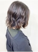 【morio成増/玉井】ボブ ニュアンスパーマ