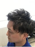 スタンダードパーマ アップバング