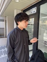 ウェルネス(Wellness)&nbsp;スパイラルツーブロックマッシュアップバングコンマヘア30