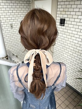 フェリーチェ(Felice) 編み下ろし　ヘアセット　お呼ばれヘア