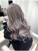 ホワイトシルバーカラー☆