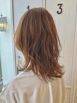 ルプラ チッタ(le-pla Citta) ミルキーベージュ/ミディアム/エアリー