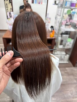 コジック ヘアアンドアイ(Cogic hair & eye) 大人かわいナチュラルうるツヤ髪ブラウン髪質改善