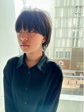 イトシテ ぱっつん前髪×マッシュウルフ【担当　ジン　トモヒト】