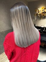 ロンド レア 天神大名店(Lond Le’a)&nbsp;ダブルカラーベージュカラーケアブリーチハイトーンカラー韓国