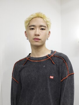 ランズサンズ 表参道(runsuns) ブロンドショート原宿/メンズ/メンズカット/メンズパーマ