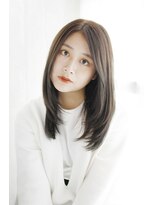 シュシュット(chouchoute)&nbsp;美髪質改善ピンクブラウンエアリーロング切りっぱなしボブ/156