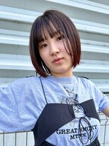 ファルファラ(farfara)&nbsp;【farfara】伸ばしかけボブ/ダークブラウン（問屋町テラス）