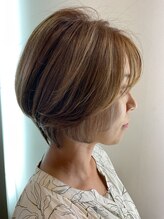 デザインラボ(design labo) 30代後半　白髪少なめ　ブリーチハイライトカラー