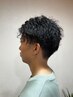 【メンズ】カット+スパイラルパーマ　12200円