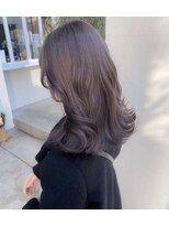 ロマリア(Lomalia)&nbsp;【Lomalia表参道】ラベンダーグレージュ/シアーカラー/セミディ