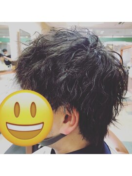 アポロカットステージ 相模大野店 アップバング/ツーブロックマッシュ<理容室>[メンズ/相模大野]