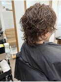 伸ばしかけのヘアに変化を！