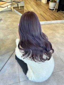 ウタリ(utari) 冬にぴったりラベンダー【難波 桜川/ケアブリーチ】