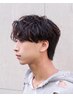 【メンズカット＋シャドウパーマ】[MEN'S/メンズ/南森町/メンズパーマ]