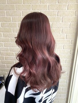 アボックス(abox) カシスレッドカラー / ブリーチなしピンクカラー