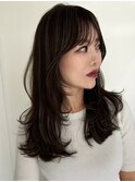 ハイライトバレイヤージュダブルカラーケアブリーチ30代40代