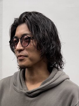 テン 心斎橋(tenn.) 心斎橋サーフカール波巻きパーマツイストパーマルーズパーマ緩め