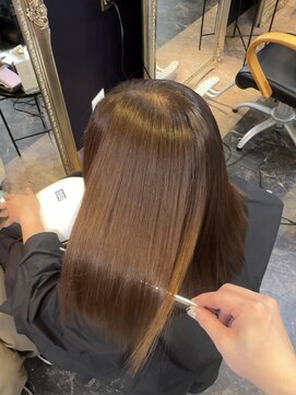 オーロ(ORO) 髪質改善/透明感カラー/アルカリ酸熱トリートメント/縮毛矯正