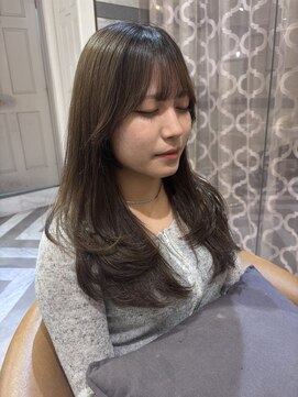ロンドアベニール 北千住(Lond avenir) くびれヘア/髪質改善/縮毛矯正/レイヤーカット/韓国/顔周り/