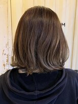 マリーチ フラワーズ(marichi flowers)&nbsp;クールアッシュ×柔らか外ハネボブ【印西/千葉ニュータウン】