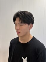 ビューバイネオリーブ 用賀店(Beau'r by neolive) フェザーパーマ刈り上げセンターパート波巻きツイストスパイラル