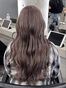 【グレーブラウン/全頭ブリーチ】しまゆー