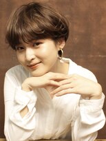 シアンデルカ(CYANDELUCCA) 大人レディベージュショートヘア