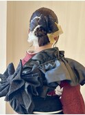 成人式　ヘアセット＆振袖着付　［所沢］
