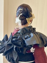 綾橘&nbsp;成人式　ヘアセット＆振袖着付　［所沢］