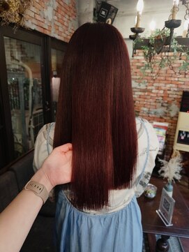 アンリ(Henri) 【かしむら】ブリーチ/ブリーチカラー/ケアブリーチ/暖色カラー