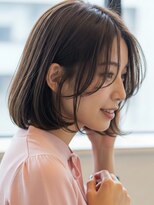 リル バイ フレイムス 川口(Lilou by Frames)&nbsp;ショートボブ髪型20代30代40代50代前髪あり前髪なし面長丸顔川口
