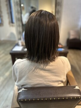 ヘア カンパニー トワ 千葉店(TOWA) 春におすすめ！やわらかオリーブベージュ！