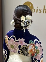 アピッシュ ギンザ(apish ginza)&nbsp;浅子小百合/卒業式ヘアアレンジ＆着付け