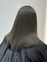 ジーナ 吉塚(Zina)&nbsp;ダークオリーブグレージュ×髪質改善【福田れん】吉塚 美容室
