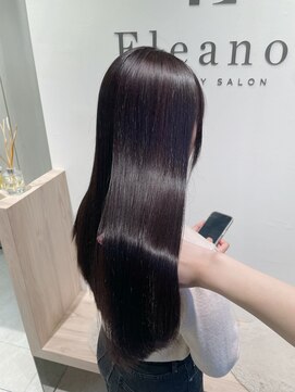 エレノア 新宿新南口(Eleanor) 暗髪でも透明感抜群「ラベンダーグレージュ」