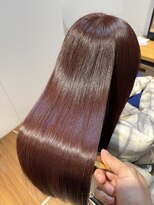 アニュー 大宮店(ANEW)&nbsp;髪質改善×ピンクレッド