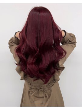 ジュイル ハラジュク(JEWIL HARAJUKU) 嘘じゃないまさかのブリーチなしボルドー