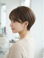 ソーエン バイ ヘッドライト 横須賀中央(soen by HEADLIGHT)&nbsp;トレンド感UP◎ハンサムショート×透明感カラー　20代30代40代