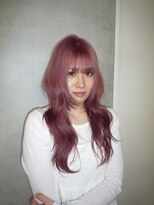ヌル ヘア デザイン(nullus hair desigh)&nbsp;【nullus ai】ハッシュカット × ピンクカラー