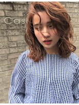 リマ(RIMA)&nbsp;【RIMA】 外国人風☆クセ毛風なラフカール×こなれセミディ