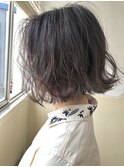 【NAiVE hair】グレージュボブ